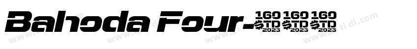 Bahoda Four字体转换